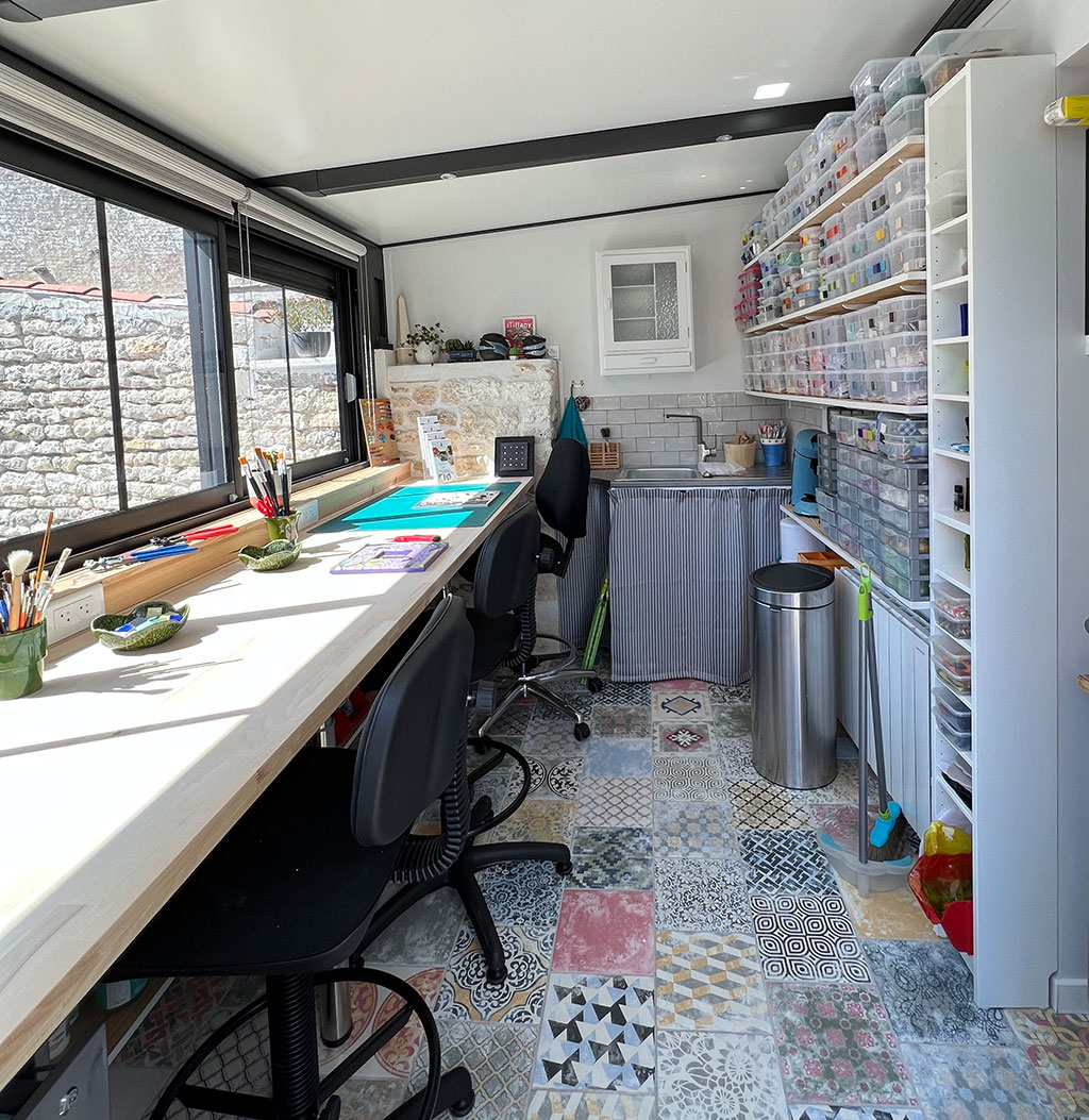 Romalia Mosaïque. Un atelier de mosaïque sur Oléron