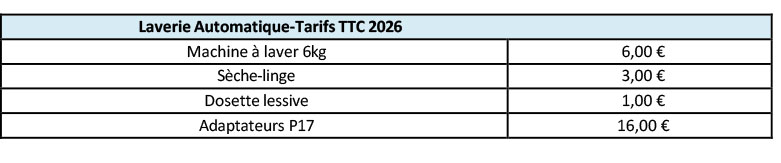 Tarifs-services-Camping-2026