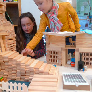 Maison Eco-Paysanne : Kapla® géant