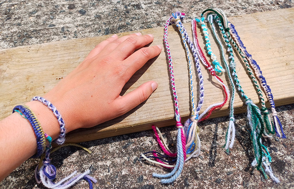 Maison de la Nature atelier bracelets